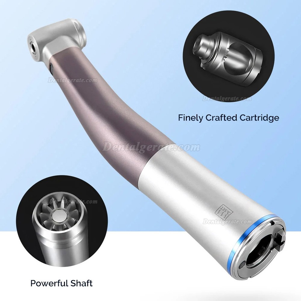 Dental 1:1 Fiberoptik-LED Blau Winkelst&uuml;ck mit Innenwasser